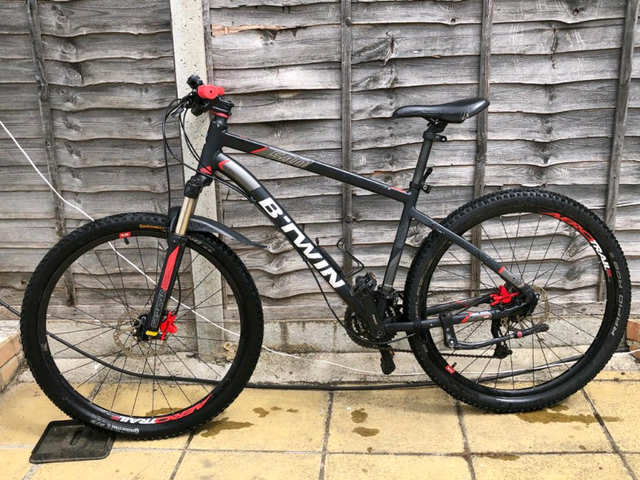 btwin rockrider 540 weight